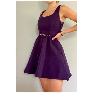 Beautiful Deep Purple Dress